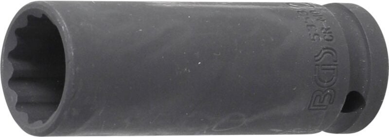 Bgs Technic - Kraft-Steckschlüssel-Einsatz Zwölfkant, tief Antrieb Innenvierkant 12,5 mm (1/2') sw 21 mm