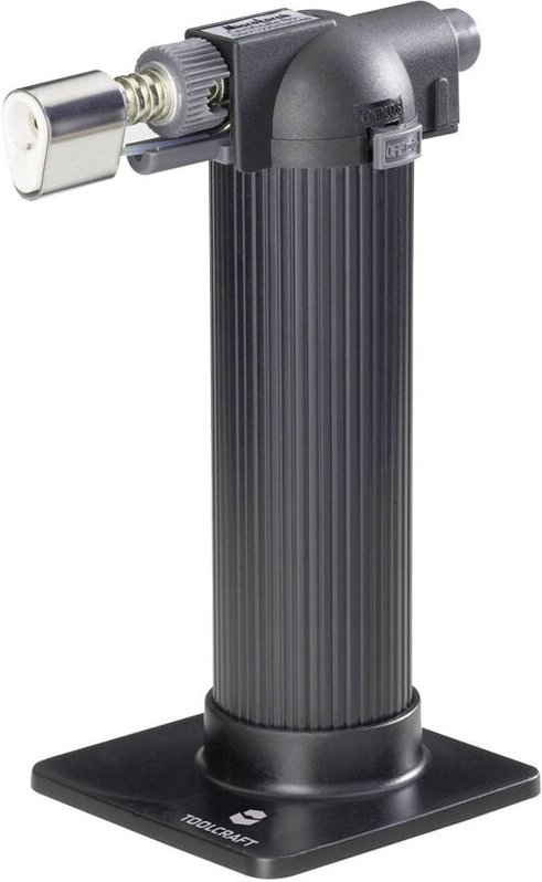 Toolcraft - MT-770S Gasbrenner 1300 °c 65 min inkl. Piezozünder 1 St.