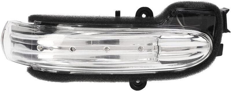 CHOYCLIT Wasserdichter LED-Rückspiegel-Blinker, Ersatz für Mercedes Benz C-Klasse W203 4-Türer 2004–2007, links, A203820...