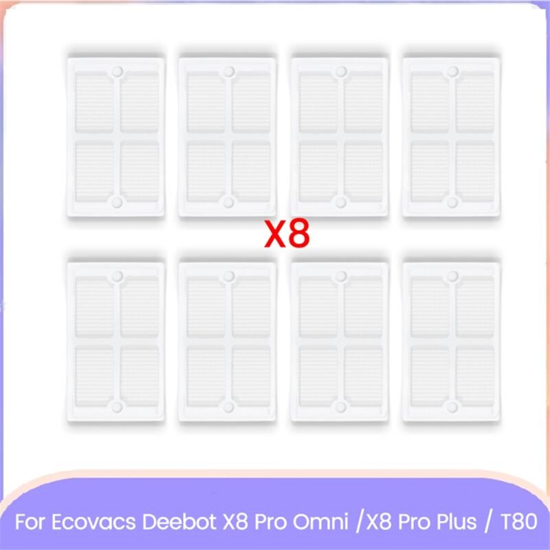 Ersatzteile für Abwasserkastenfilter und Kehrmaschine, 8 Stück