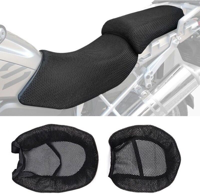 Sitzbezug - BMW R 1200 GS 04-12 - 3D-Mesh-Gewebe - Optimaler Komfort - Einfache Befestigung