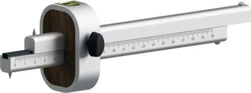 Alu-Line Streichmaß 2 Anreißstäbe aus Alu mit Maßskala Messwerkzeug - Ulmia