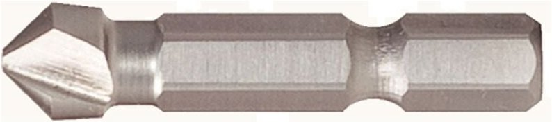 1/4" HSS Co Kegel- und Entgratsenker-Bit 90°, 8,3mm