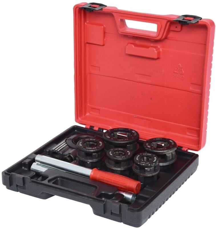 Ks Tools Gewinde-Schneidkluppen-Satz 3/8-1.1/4, 8-tlg