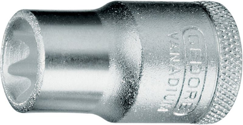 Steckschlüsseleinsatz 1/2' Außen-TORX E14, tx 19 E14, 6147420 - Gedore