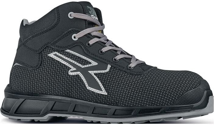 U-power - Sicherheitsstiefel Morrison Gr.46 W.11 schwarz-grau S3S ci fo sr esd