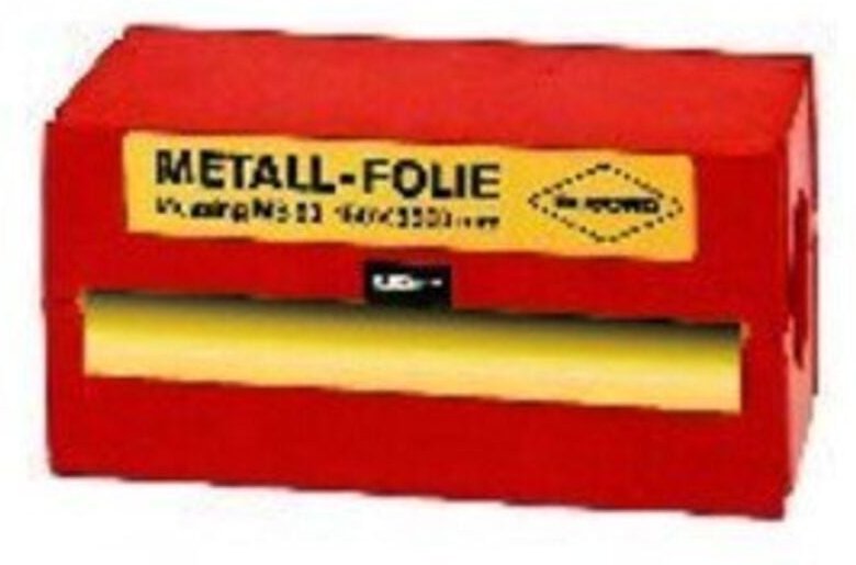 Metallfolie Stahl unlegiert 150x2500x0,050mm RECORD