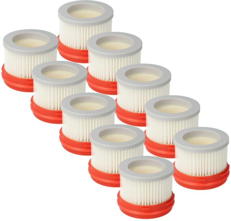 vhbw Filterset 10x Staubsaugerfilter kompatibel mit Dreame V11 SE Akku-Staubsauger - Hauptfilter mit Innenfilter