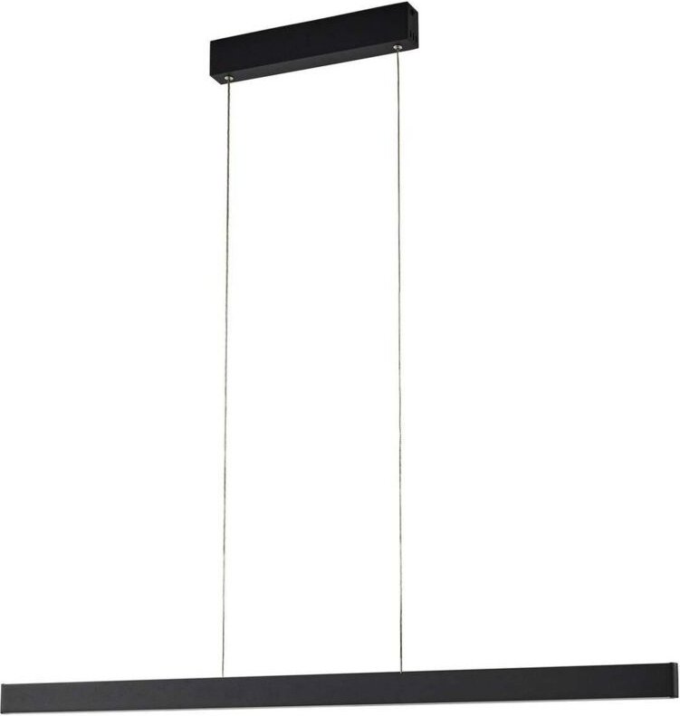 Smart Home Pendelleuchte "Mylosh" aus Aluminium dimmbar mit Fernbedienung für Wohnzimmer & Esszimmer von Lucande