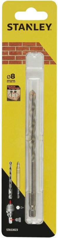 Steinbohrer ø 8mm. Sechseckige Welle STY-STA53023-XJ