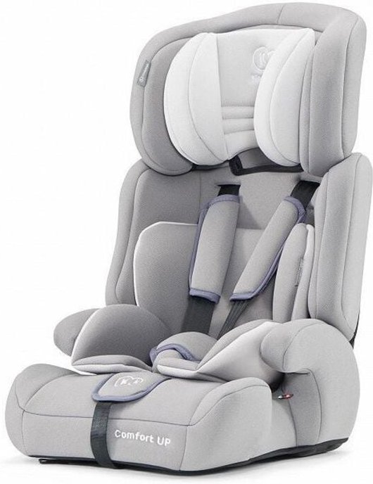 Kinderkraft COMFORT UP Autositz für Babys 1-2-3 (9 - 36 kg 9 Monate - 12 Jahre) Grau