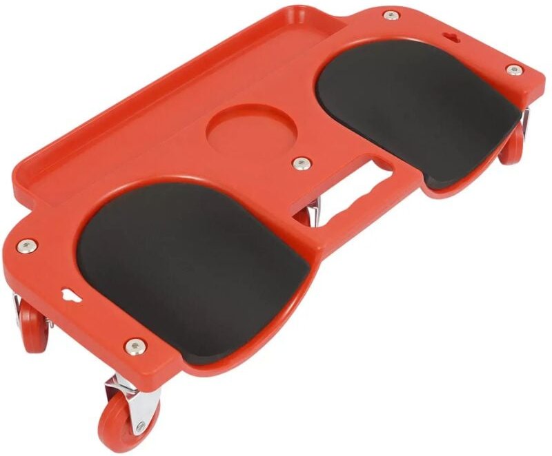 Kniebrett mit Rollen Knierollbrett Knierolli Rolling Knee Pads Bodenleger Werkzeug Knieschoner Arbeiten Werkstatt Garten...