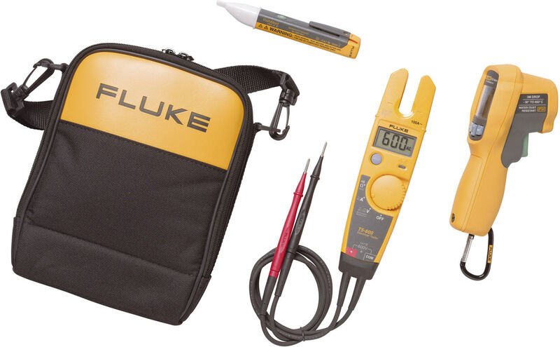 T5-600/62MAX+/1AC kit Stromzange, Hand-Multimeter digital cat iii 600 v Anzeige (Counts): 40 - Fluke