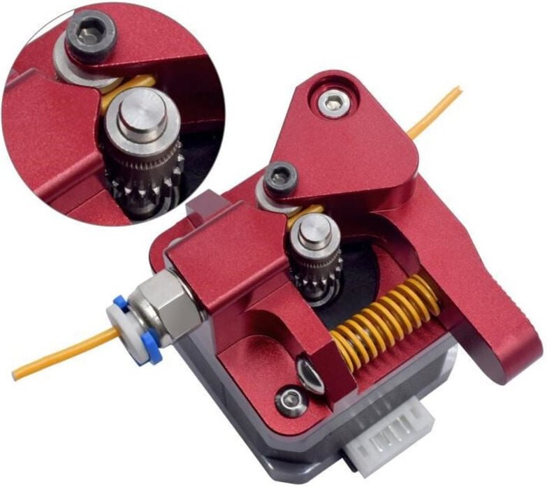 Dual Gear Ender 3 Extruder mit Nema 17 Schrittmotor Upgrade Kit für Ender 3 V2, Ender 3 Pro, Ender 3 Neo Series, Ender 5...