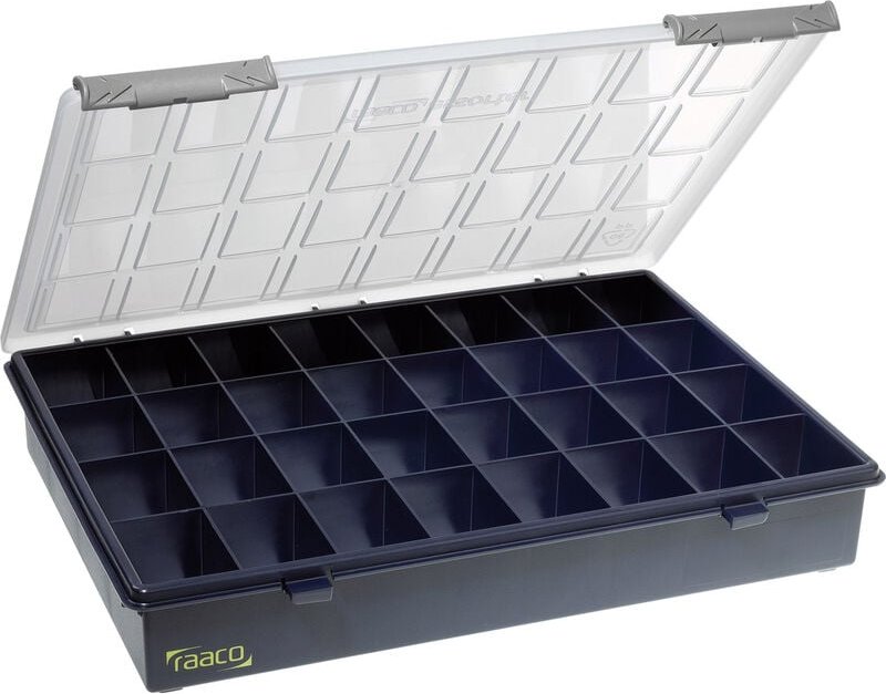 Thumbnail - Assorter 4-32 Sortimentskasten (l x b x h) 338 x 260 x 57 mm Anzahl Fächer: 32 feste Unterteil - Raaco