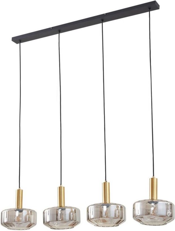 Pendelleuchte 'Hildur' aus Glas für Wohnzimmer & Esszimmer von Lindby