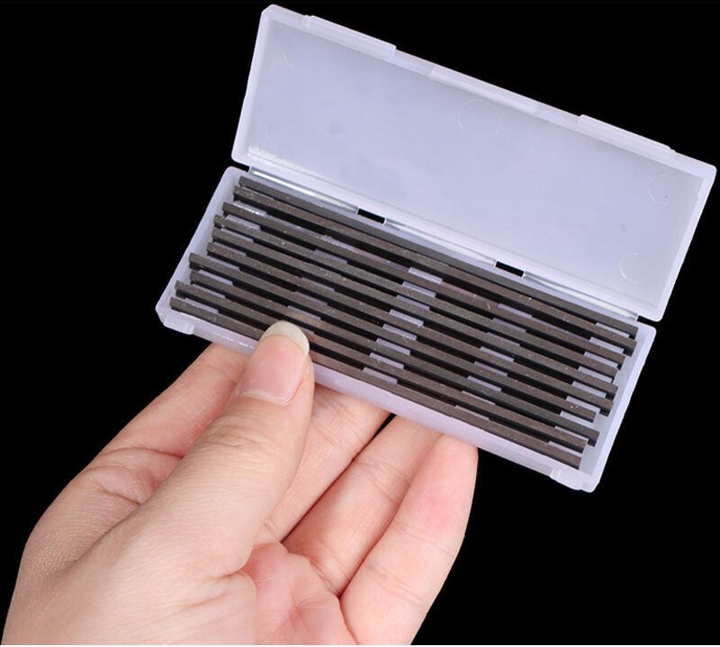 Gabrielle - 10 Stück 82 mm Elektrohobelklingen für Dewalt, Makita & Black & Decker Elektrohobel, Hochleistungs-Holzbearb...