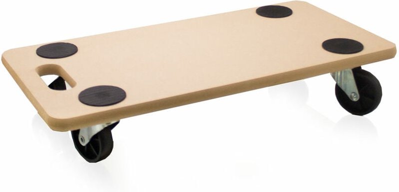 Transportroller Möbelroller Rollbrett Umzugsroller Allzweckroller Rechteck mdf 58 x 28,5 bis 200Kg - Bituxx