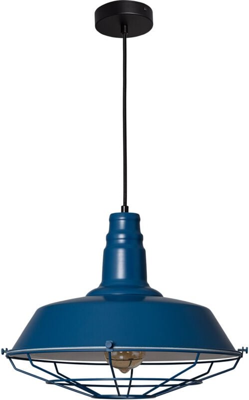 Pendelleuchte Metall Jagger Blau