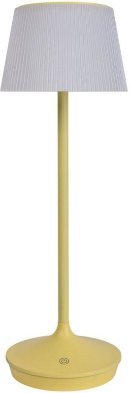 Naeve EMMI Wiederaufladbare dimmbare LED-Solar-Außenlampe, tragbar, Gelb, 3100–6700 K, IP44, Berührungssensor