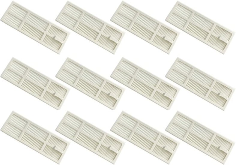 12Pcs HEPA-Filter für Narwal J3 Robotic Staubsauger Ersatz Ersatzteile Haushalts Reinigung Filter Waschbar