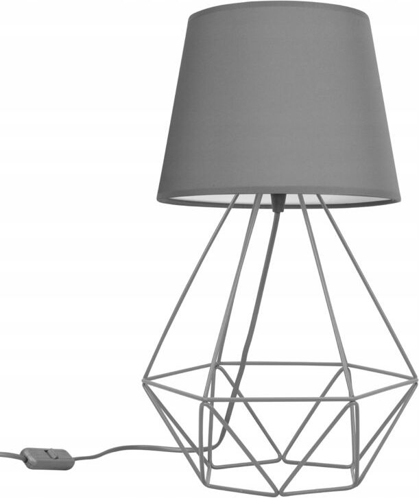 NACHTLAMPE, Schreibtisch, Tisch, Drahtschirm, LED