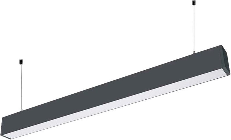 LED-Deckenleuchte VT-7-46, eek: f, 40 w, 3300 lm, 6400 k, schwarz - V-tac