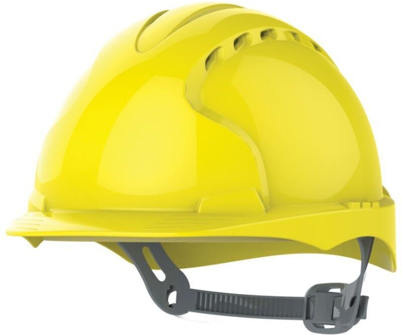 JSP Industrieschutzhelm EVO®3 EN 397 OneTouch-Gleitverschluss Farbe gelb