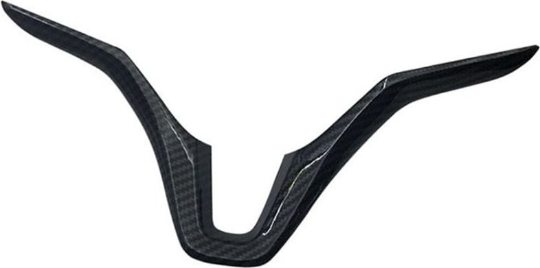 Tlily - Für Vezel -v 2015 2016 2017 Auto Lenkrad Panel Abdeckung Trim Garnieren Carbon Faser Pailletten