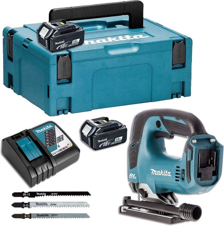 Makita - Stichsäge 18V lxt (2x3,0 Ah) in makpac DJV182RFJ