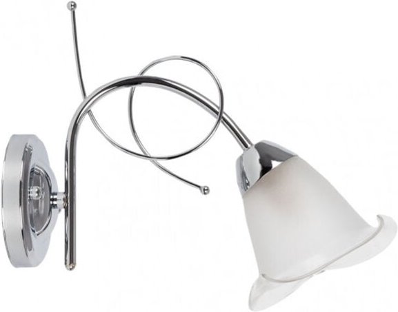 Adelfa Wandleuchte 1xe14 chrom 24x29x13 cm