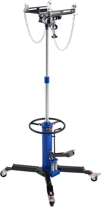 Mophorn Hydraulischer Getriebeheber mit 600 kg Tragkraft, Teleskop-Design und Pedalsteuerung, einstellbare Hubhöhe von 8...