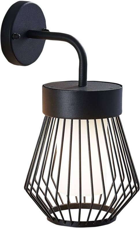 Thumbnail - Wandleuchte außen 'Vajana' aus Aluminium von Lindby