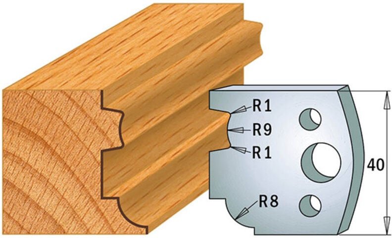 691.026 Paar Abweiser 40x4mm