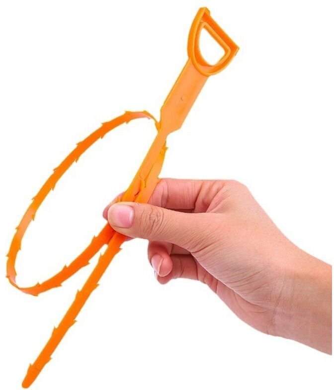 Haarabflussreiniger – 3er-Packung für Dusch- und Waschbeckenabflüsse