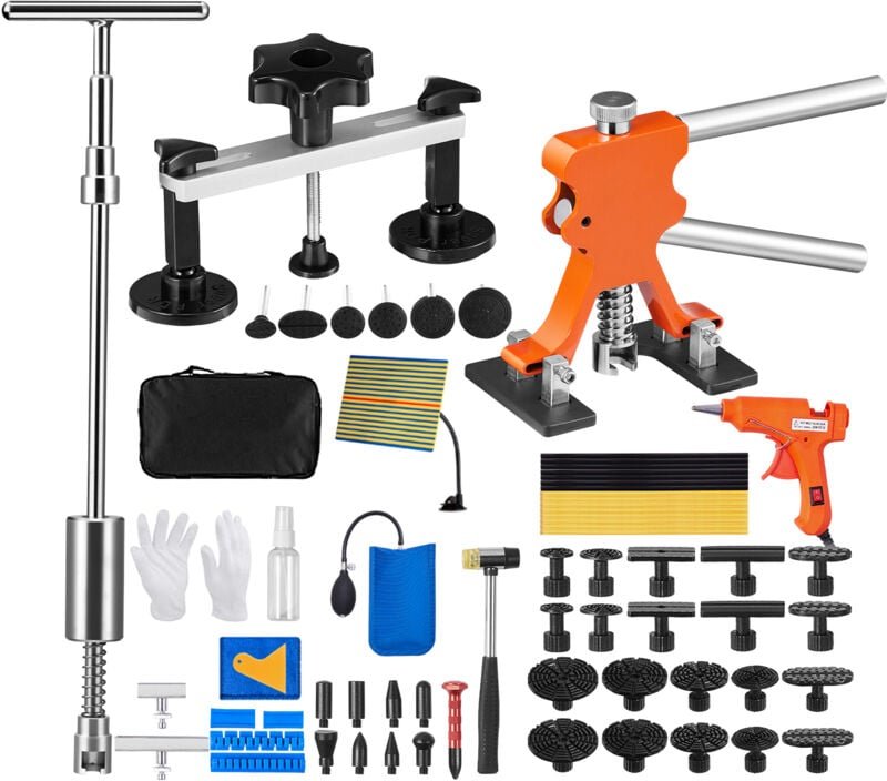 Car Dent Puller Bridge Lifter Tool Paintless Hail Remover Repair Kit Vehicle Body Repair - Mophorn