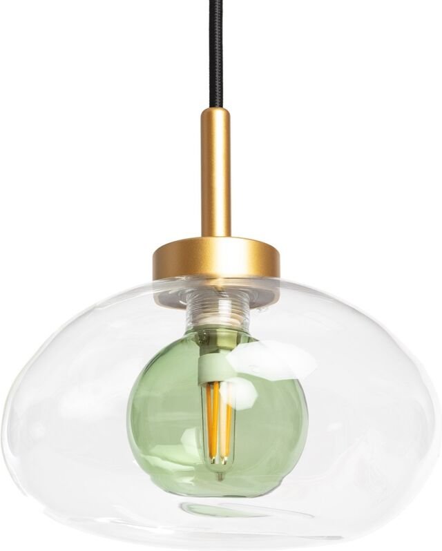 Ledkia - Pendelleuchte Aluminium Hassi Grün