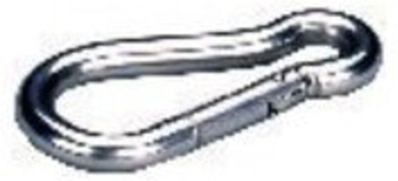 Pösamo Feuerwehr-Karabinerhaken A2 70 x 7mm 2 Stk