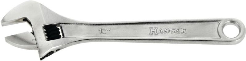 Verchromter 30 cm Schraubenschlüssel