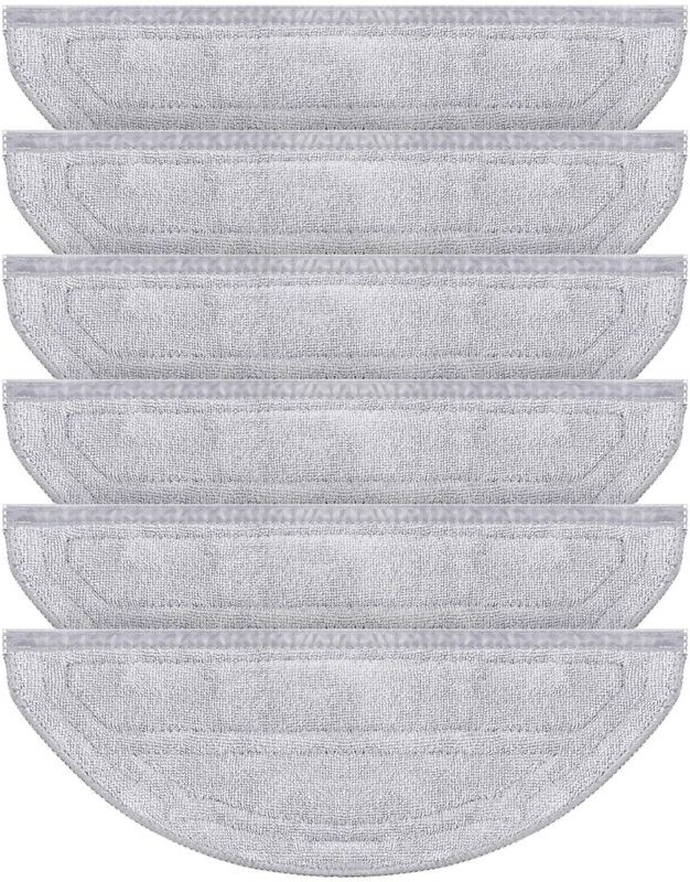 6 Ersatz-Tücher für Roborock Q10 S5 / Q10 S5+ Saugroboter Zubehör