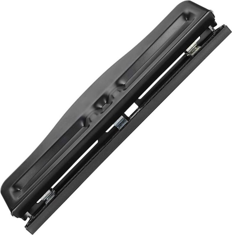 Csparkv - Verstellbarer Locher, 3-Loch-Papierlocher, Metalllocher, Bindestanzer, manueller Locher, Desktop-Locher für Ho...