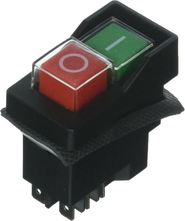 Trade-shop - Ein/Aus-Schalter Hauptschalter Geräteschalter 16A 230V IP54 5 Pins für Holzbearbeitungsmaschinen Metallbear...