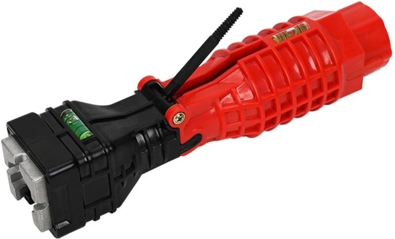 18-in-1 Multifunktions-Doppelkopf-Reparaturschlüssel für Waschbeckenarmaturen, rutschfest, Warmwasserbereiter, Sanitärwe...