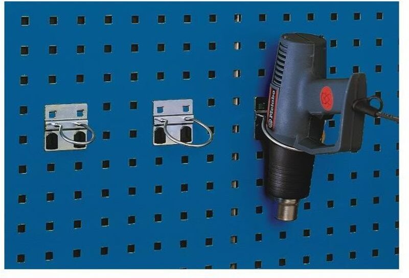 Rundhalter ø 40 mm verzinkt passend für Lochplatten