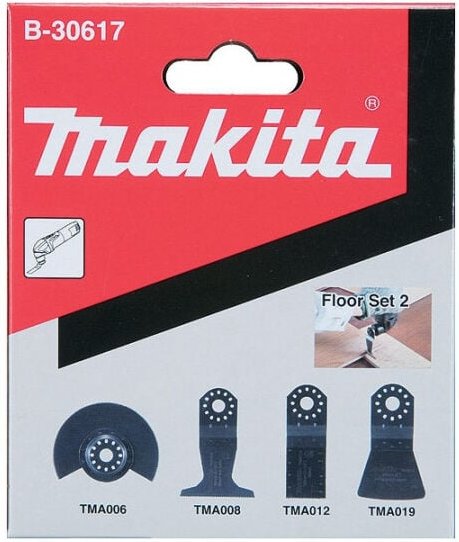 Starlock Parkettboden-Set 4-teilig tma 045/048/051/066 Makita B-67505