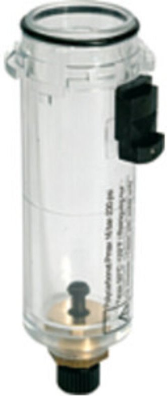 Riegler Polycarbonatbehälter mit Handablassventil, BG 2