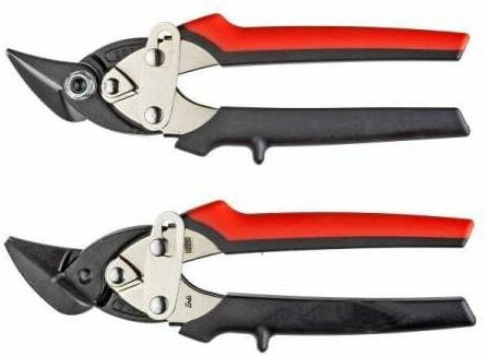 Freund - Idealschere mini rechts mit Hebelübersetzung, für Edelstahlbleche geeignet, hrc 61, 01290180