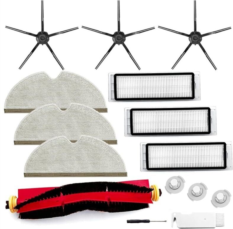 Für S6 Pure E4 S4 Max MaxV S5 E2 E3 E5 E20 E25 E35 Wichtigsten Seite Pinsel Hepa-Filter Mopp Tuch