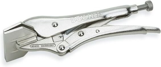 Griffzange zum Schweißen von Blechen, CrV, 200 mm Dogher 284-200