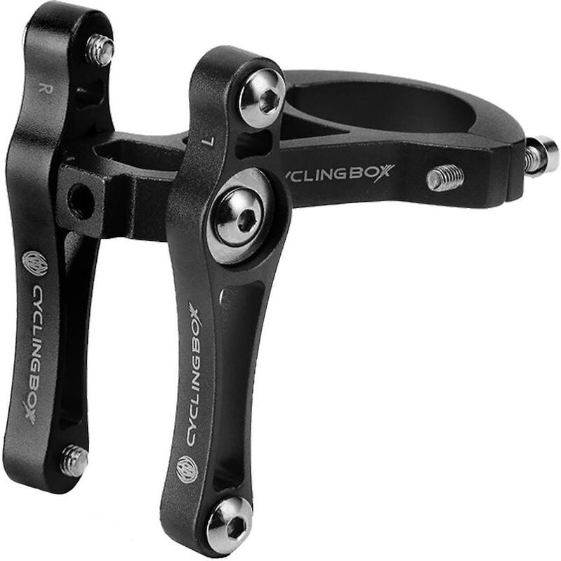 Fahrrad-Wasserflaschen-Montage-Adapter, Fahrrad-Lenker, Sattelstütze, Flaschenhalter-Klemme, Aluminiumlegierung, Doppelt